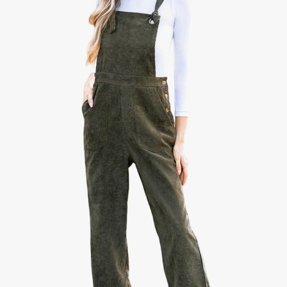 Cupshe Pants - CUPSHE CORDUROY WOMENS OVERALLS-S/M-Like new!